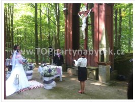 Ozvučení svatebního obřadu v Lesní kapli nad Zámkem Kynžvart